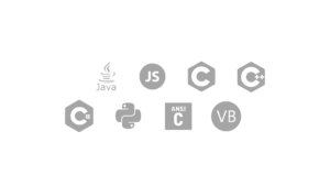 Logos de los lenguajes de programación que domina Pragma